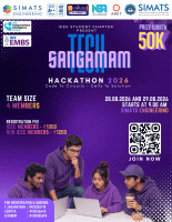 TECH SANGAMAM 2026 Hackathon Hackathon Poster
